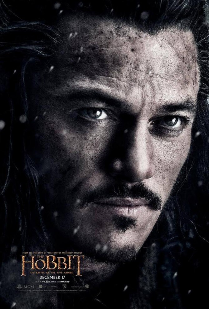 Le Hobbit – La Bataille des Cinq Armées : Nouveau Poster (Bard)